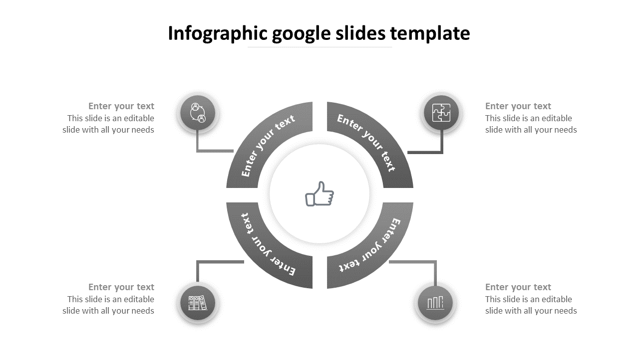 Infographic Google Slides Template-Grey